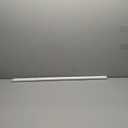 FUJIBONNY 32" Ceiling Fan Downrod, 【1" Outside Diameter】Matte White Extension Downrod Including 5 Extension Wires and 4 Wiring Clips(No Threads)