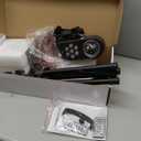 DJ Lights with Stand, 5 in 1 Party Bar Light Set with Rotating Ball, Strobe, UV, Colorful LED Par Light and Pattern, Sound Activated DJ Lighting System for Disco Stage Gig Band Wedding