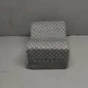 5 STARS UNITED Knee Pillow for Side Sleepers - Hip Pain Relief, Memory Foam Leg Cushion for Side Sleeping - Between Legs Pillow for Sciatica & Lower Back Pain, Gray