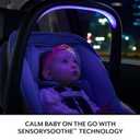 Evenflo LiteMax NXT Rear-Facing Lightweight Preemie and Infant Car Seat 3-30lbs with SensorySoothe. Easy Install with Base (Agate), Manufacture Date: 03.16.2026