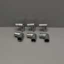 1 Inch EMT Conduit Inside Corner Pull Elbows, 90 Degree EMT to EMT Coupling with Detachable Capped Cover, Zinc Die-Cast, Secure Set Screw Design(6PCS)
