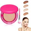 Peptide Bounce Foundation  Hydrating, Age-Defying Foundation for Mature Skin And All Skin Types, Vegan, Clean, Natural, Medium Buildable Coverage, Satin Finish (Light) (0.7 Ounce (Pack of 1))