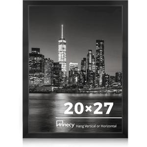 Annecy 20x27 Picture Frame Black(1 Pack), 20 x 27 Picture Frame for Wall Decoration, Classic Black Minimalist Style Suitable for Decorating Houses, Offices, Hotels Annecy 20x27 Picture Frame Black(1 Pack), 20 x 27 Picture Frame for Wall Decoration, Classic Black Minimalist Style Suitable for Decorating Houses, Offices, Hotels