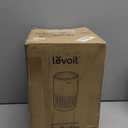 LEVOIT Air Purifiers for Bedroom Home, 3-in-1 Filter Cleaner with Fragrance Sponge for Better Sleep, Filters Smoke, Allergies, Pet Dander, Odor, Dust, Office, Desktop, Portable, Core Mini-P, White