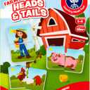 2 x Orchard Toys, Farmyard Heads & Tails Game - New Art, A First Matching Activity That Develops Into a Fun Game, 24 Updated Chunky Cards, Age 18 Months+, 1-4 Players