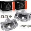 A-Premium Front Disc Brake Caliper Assembly with Bracket Compatible with Select Isuzu, Acura and Honda Models - CL 1997-1999, Integra/CR-V 1997-2001, Accord 1991-1997, TL, Odyssey, Prelude, Oasis