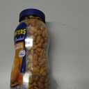 PLANTERS Honey Roasted Peanuts, Dry Roasted Peanuts, Party Snack, Plant-Based Protein, After School Snack, Sweet and Salty, Salted Nuts, Sea Salt & Honey, Snacks for Adults, Kosher, 16oz Jar (EXP 03/11/26)