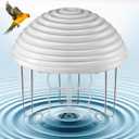 Hohean Water Agitator for Bird Bath, Battery Powered Birdbath Water Circulator & Bubbler, Waterproof and Quiet, Energy Saving Bird Bathtub Mixer for Patio, Garden, Pond Decoration