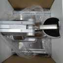 VEVOR 110V Commercial Ice Crusher 661LBS/H, ETL Approved 300W Electric Snow Cone Machine with Dual Blades, Stainless Steel Shaved Ice Machine with Safety On/Off Switch for Family, Restaurants, Bars (Silver)