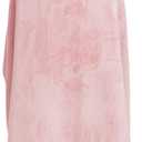 NAFLEAP Wearable Hooded Blanket for Adult Kids, Animal Blanket Hoodie Women Girl Fleece Sherpa Christmas Gift (Adult Pink Bunny)