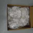 Homdiy 50 Pack Gold Knobs Brushed Brass Cabinet Knobs Small Drawer Pulls Round Gold Kitchen Cabinet Hardware