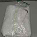 2pcs White Sheer Curtains for Living Room Bedroom Light Filtering Drapes Elegant and Lightweight Window Treatment for Relaxed Home Environment (200x100cm)