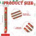 Blosssound 12 Pcs Christmas Gingerbread House Contest Sashes Christmas Party Trophy Award Xmas Funny Costume Contest Prize Party Game Favors Dress up Costume for Teens Adults Holiday Supplies