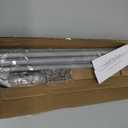 Thestoa Curtain Rods for Windows 48 to 84-92 inch, 5/8" Brushed Nickel Curtain Rod, Stainless Steel Small Curtain Rods for Bedroom, Living Room,Kitchen,Farmhouse, Outdoor Curtain Rod Silver