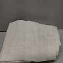 LAMIT Natural Ivory Semi Sheer Linen Curtains 84 inch Long, Cream White Light Filtering Living Room Panels Back Tab and Rod Pocket Neutral Drapes for Bedroom/Farmhouse, 2 Panels, 52 x 84 Inch