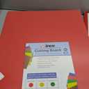 Winco Cutting Board, Medium, Red