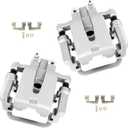 cciyu Rear Left & Right Disc Brake Calipers w/Bracket 18B4992 18B4993 2005-2021 For Chrysler For 300,2011-2021 For Dodge For Challenger,2006-2021 For Dodge For Charger,2005-2008 For Dodge For Magnum