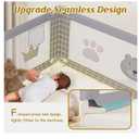 Height Adjustable Bed Rail for Toddlers, Kids Safety Baby Bed Rail for Twin/Full/King/Queen Size Bed (1 Side, 70.8 Inch)