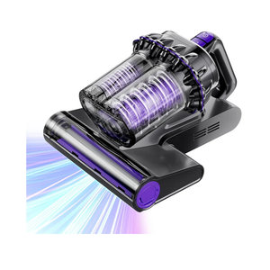 Mattress Vacuum Cleaner, 16Kpa Bed Vacuum Vleaner 253.7nm UV-C Light, 145°F Heat, HEPA Filter & Ultrasonic, Versatile Handheld Vacuums for Bed, Sofa, Couch, Crib (Corded,600W)