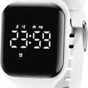 Kids Watches for Girls Boys Digital Sport Watch with Step Counter Pedometer Vibration Alarm Clock, No App Waterproof Fitness Tracker Kids Watch Boys Girls Teens Students Ages 5-16