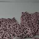 Arshiner Girls Shorts Sets 2 Pieces Outfits Twist Front Ruffle Sleeve T-Shirts and Shorts With Pockets Cute Clothes Sets (9-10 Years, Pink Leopard Print)