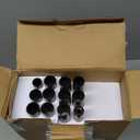 Curtain Rods 2 Pack 32 to 86 Inches, HOTOZON Curtain Rods for Windows 20 to 82 Inches, 3/4 Inch Adjustable Telescoping Splicing Windows Drapery Rod with Netted Finials, Antique Bronze