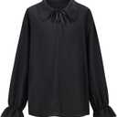 Men Renaissance Shirt,Pirate Shirt for Men,Victorian Ruffled Vampire Poet Shirts Gothic Medieval Costume (Large, Black-6)