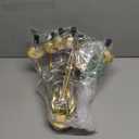 Brushed Brass Six-light Chandelier