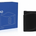 Teepten Electric Heating Pad with Massage, Cordless Massager for Lower Back, 4000mAh Battery, Portable Waist Wrap Belt, for Pain Relief, Lumbar Support, Gift for Men and Women