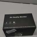 18 in 1 Air Quality Monitor Indoor, Portable CO2 Detector for CO2, Temperature (F), Humidity, VOC, PM2.5, PM1.0, PM10 & Time Display, Dual Chip & High Accuracy Air Quality Tester for Home (White)