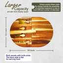 Charcuterie Board Set - 2 Pieces with Knife Set, Premium Acacia Wood Cheese Boards, Puzzle Shaped Serving Tray, Wedding & Bridal Shower Gift, Valentines Day Gifts