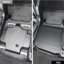 Removable Middle Seat Floor Cover for 2023-2025 2026 Honda Pilot Removable 2nd Row Middle Seat Elite/Touring/Black Edition/EX-L 8 Passenger and 7 Passager 2020-2025 2026 Acura MDX Accessories