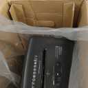 BONSEN 16-Sheet Heavy Duty Paper Shredder for Office, 60-Minute Running Time Cross-Cut CD Shredder with 60dB Low-Noise, 5.3-Gallon Pull Out Bin, Anti-Jam & Quiet Shredder for Home Office (S3102)