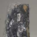 Ribbon Stick Wands Streamers for Wedding Party Favor (Black-30PCS)