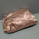 Homiest 4pcs Satin Sheets Set Luxury Silky Satin Bedding Set with Deep Pocket, 1 Fitted Sheet + 1 Flat Sheet + 2 Pillowcases (Queen Size, Rose Gold)