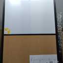 XBoard Magnetic whiteboard 36 x 24 - Combo Whiteboard Dry Erase Board/Cork Board, Magnetic White Board + Corkboard with Black Aluminum Frame, Colorful Push Pins & Marker Tray Included (36" x 24" Black)