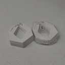 WEISUYUUS Lamp Shades Flexagon Lampshades Paper Texture Soft Lighting Decors Elegant Lighting Accessories Suitable for Bedroom 2pcs