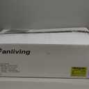 52 Inch 6 Speed High CFM Quiet DC Motor Modern Ceiling Fan with Lights Remote Control, 3 Blade White Gold Indoor Bedroom Living Room Ceiling Fan