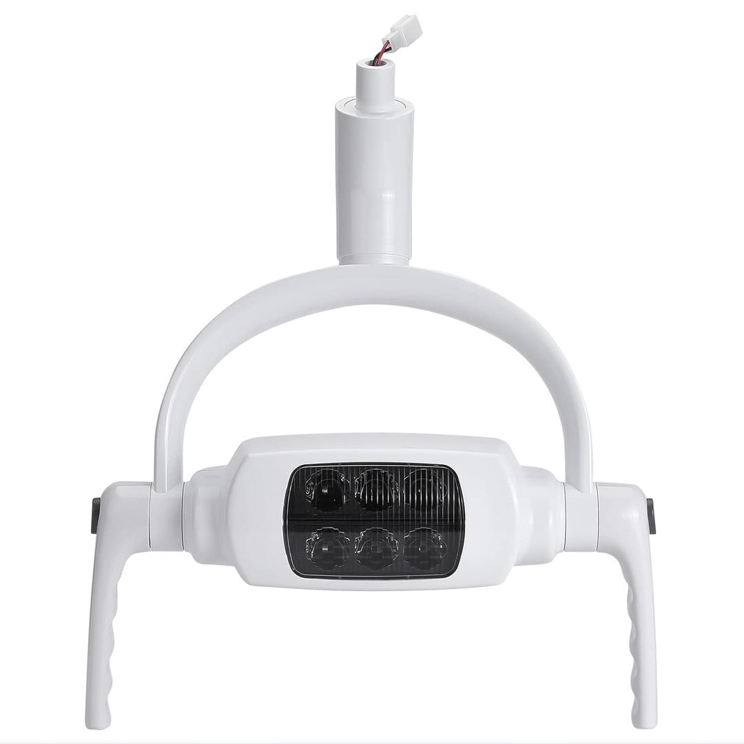 Dental Ceiling Light - 6 LED Dental Chairs Lights 22mm /26mm Shadowless Cool Light for Dental Chair with adjustable brightness