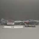 Retractable Baby Gate for Stairs, 55" Wide Mesh Dog Gate Indoor, 34'' Tall Child Gate for Doorways, Hallways, Deck, Indoor Outdoor Pet Baby Safety Essentials for Home, Grey (Gray)