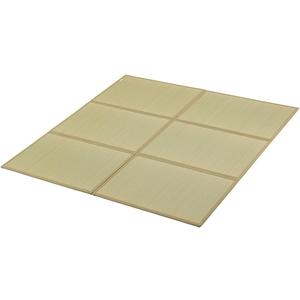FULI Japanese Tatami Mattress, Tatami Rug, Igusa Mat (Japanese Rush Grass) Foldable, Made in Japan (Natural, Queen)
58x52"