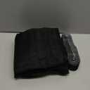 BFNN Cat Screen Door, Extra Tall Cat-Proof Mesh Gate, Fit Door Size 38'' x 82'', Anti Scratch Mesh with Zipper Closure, for Living Room, Kitchen, Bedroom (Black)