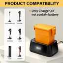 Fast Charger Base for Battery of LG CordZero Q3, A9 Vacuum Cleaner