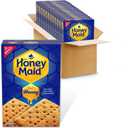 HONEY MAID Graham Crackers, Lunch Snacks, Bulk Snacks, 12 - 14.4 oz Boxes, BBD: SEP 05, 2025