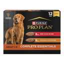 Purina Pro Plan Complete Essentials Wet Dog Food Chicken and Rice Entree and Beef and Rice Entree Variety Pack - (Pack of 12) 13 oz. Cans BBD: Jul 2027