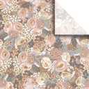 Jillson Roberts Bulk 240 Sheet-Count 20" x 30" Premium Printed Tissue Paper, Bouquet (Multi)