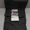 Porch Shield Waterproof Outdoor Bench Sofa Cover Patio 2 Seater Loveseat Cover, 56W x 31D x 33H inch, Black