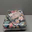 5x7 Washable Rug Vintage Floral Area Rug Non Slip Low Pile Large Rugs for Living Room, Bedroom, Farmhouse, Dining Room, Kids Playroom, Black