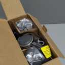 KOIOS Immersion Blender, 1000W Anti-scratch 3-in-1 Hand Blender, Upgraded 12 Speed Stainless Steel Blade Stick Blenders with Turbo Mode, Whisk and Milk Frother, Non-BPA (Silver)