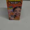 ArtCreativity Halloween Magic Ball Light Up Wand with Ghoulish Figure - 7.5" - Magic Ball with Multicolored LED Lights, Sensory Spinner for Kids, Halloween Boo Basket Stuffers, Autism-Friendly Gift